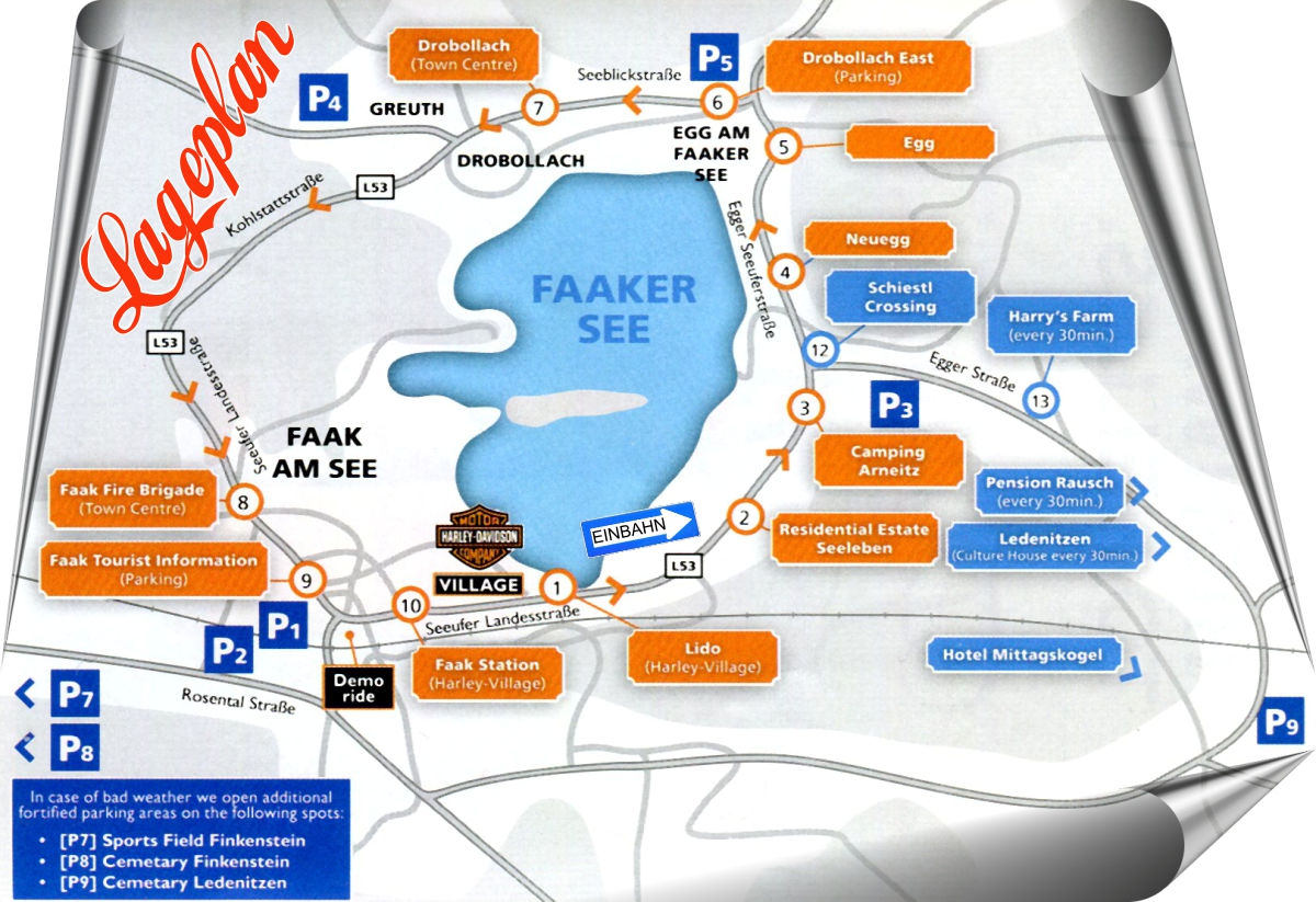 Harley Davidson European Bike Week in Faak am See 2019
